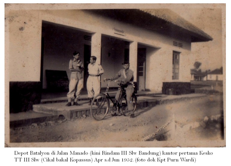 Depot Batalyon Jalan Menado, Bandung